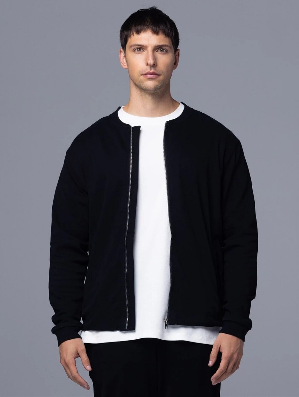 Allwear Organic Hybrid Bomber Jacket- S